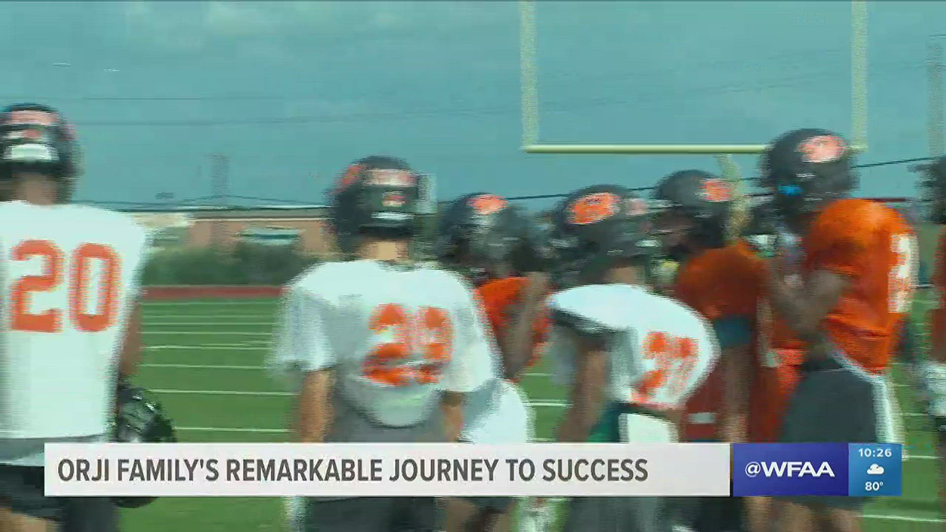 Their parents immigrated to the US decades ago, in search of a better life.  Now these three young men are paying their parents back with remarkable success -- on the football field and off.