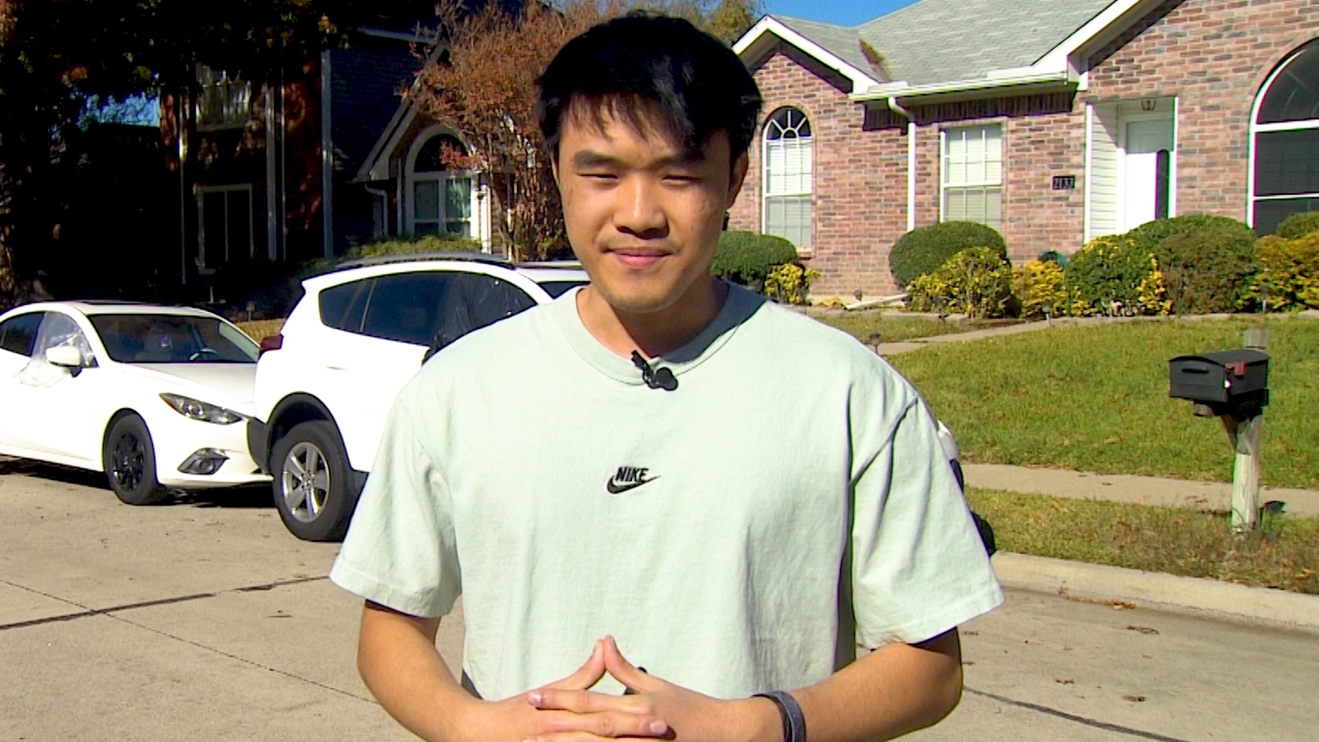 Harrison Huynh said his vehicle was one of 58 cars broken into on the morning of Dec. 4, 2023.