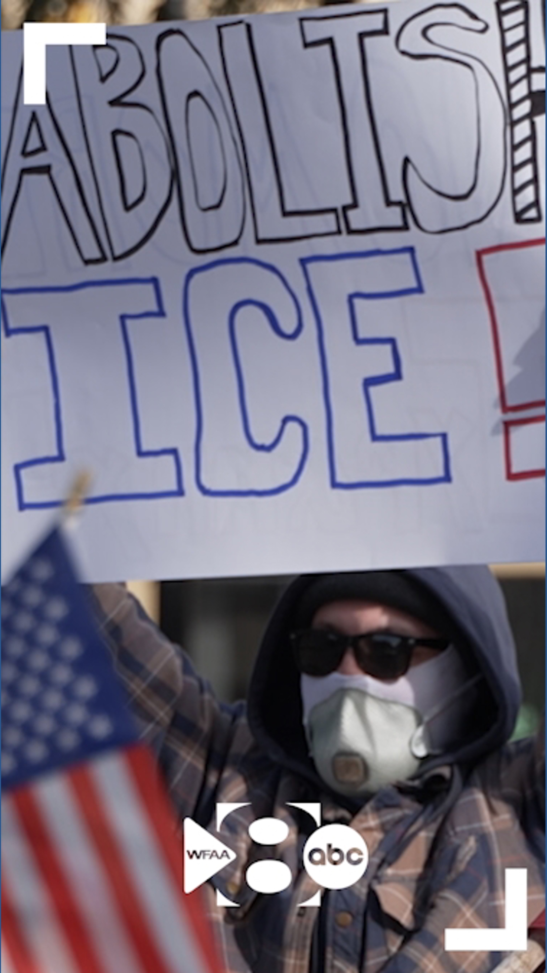 Dozens Gather in Downtown Fort Worth for ‘Free America Walk Out ...
