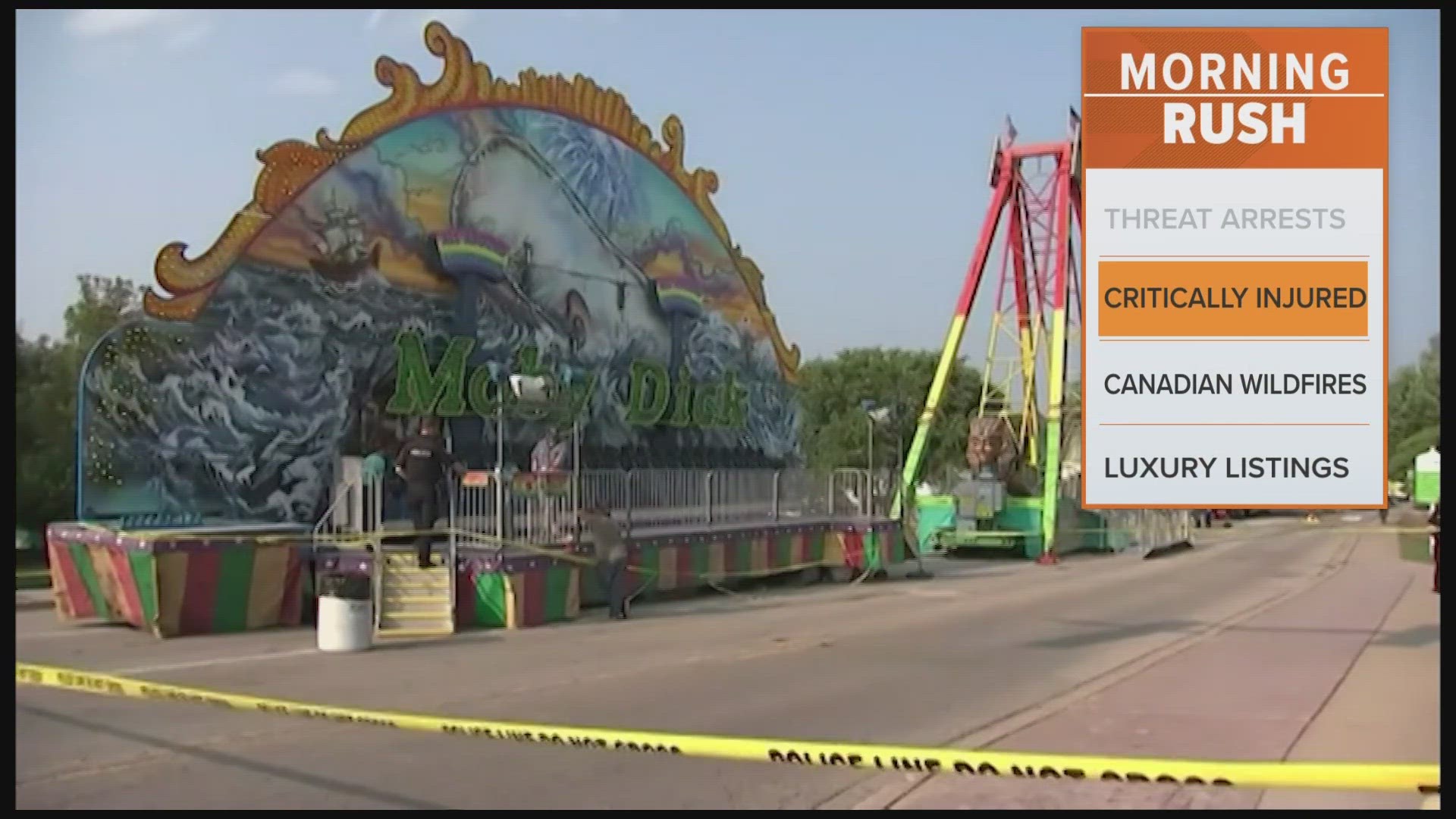 10-year-old boy thrown from Illinois carnival ride