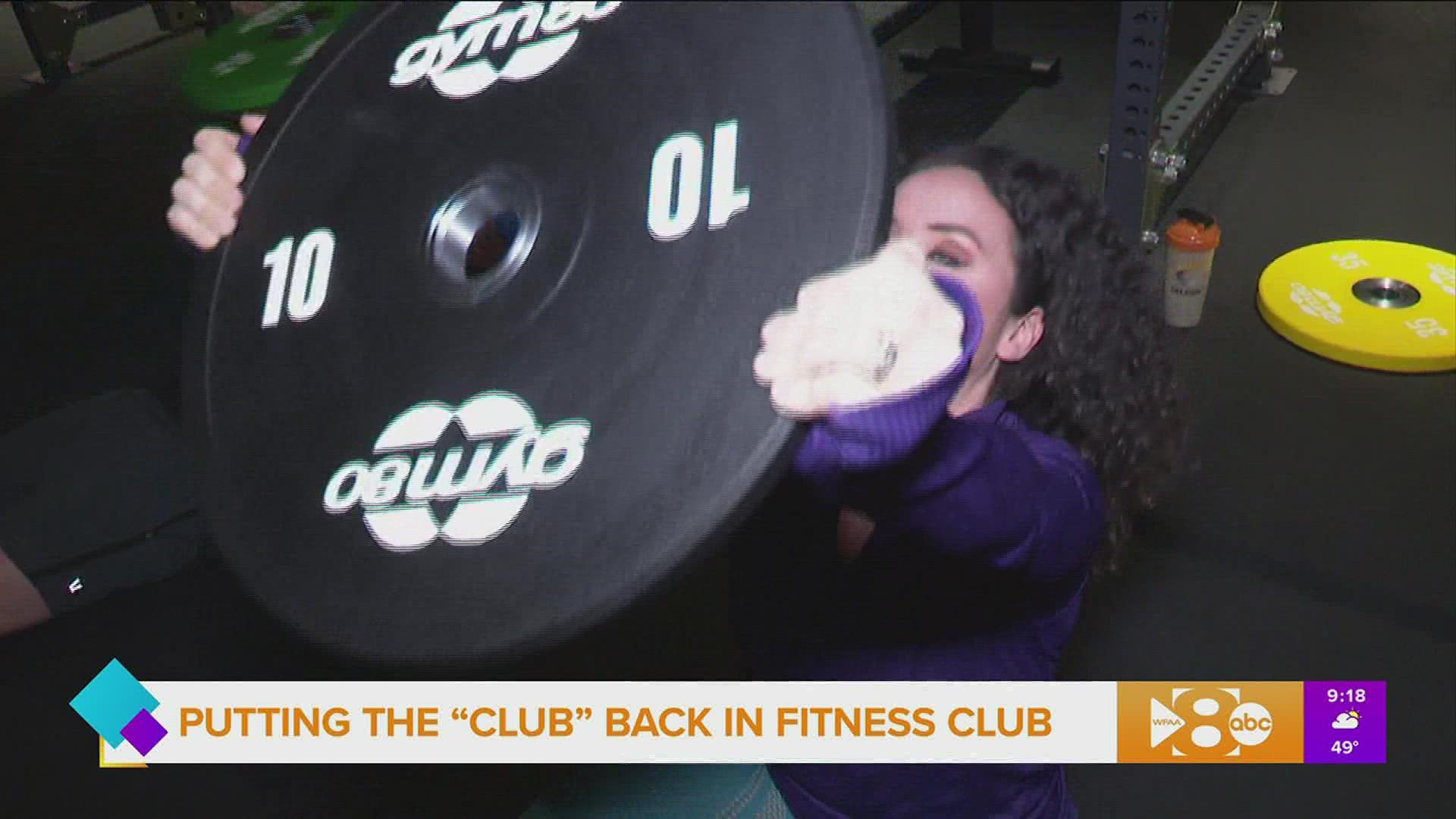 A new gym has come to town that's emphasizing the "club" part of Fitness Club and Hannah went out to check this unique concept for herself.