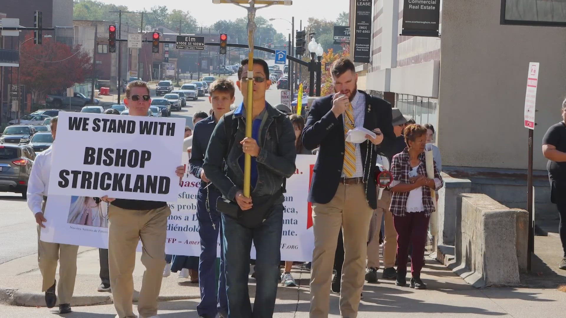 Tyler Texas March In Support Of Former Bishop Removed By Pope Francis 9718