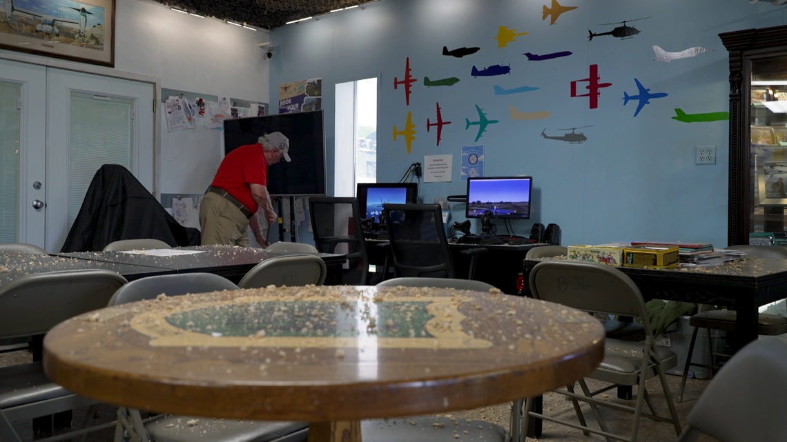 'Our nightmare' | Fort Worth Aviation Museum artifacts suffer after hail rains across North Texas