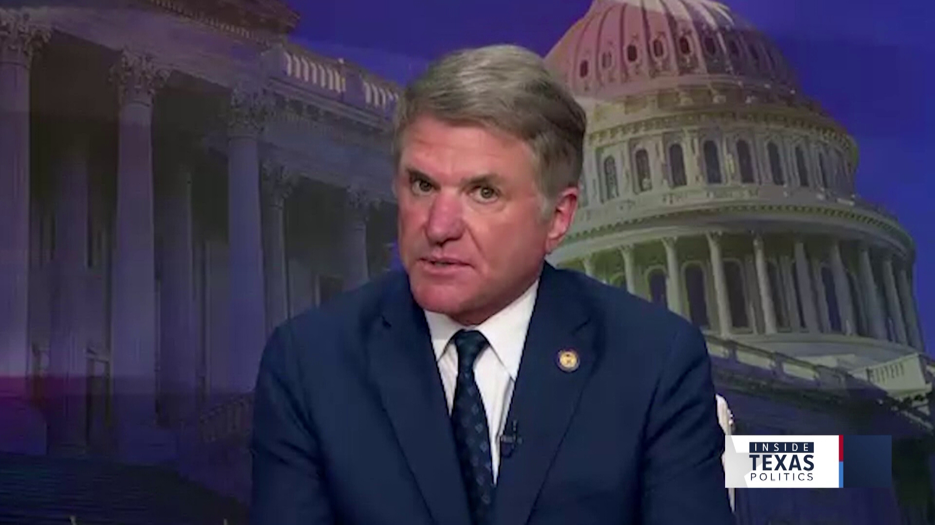 Here's the full-length interview with U.S. Representative Michael McCaul on Inside Texas Politics.