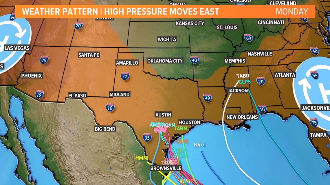 Spaghetti models for Hurricane Beryl | wfaa.com