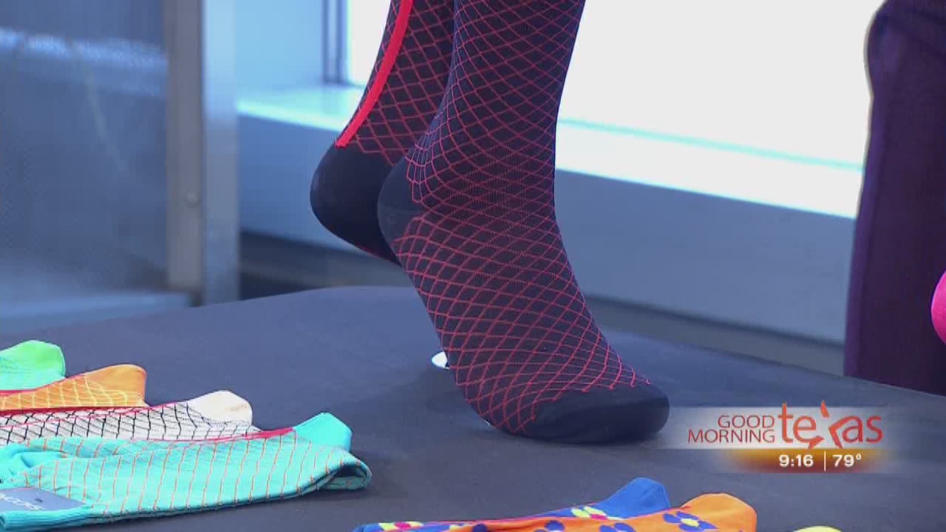 Dallas entrepreneur Branden Roark walked away from his financial job to create Knocks Socks.