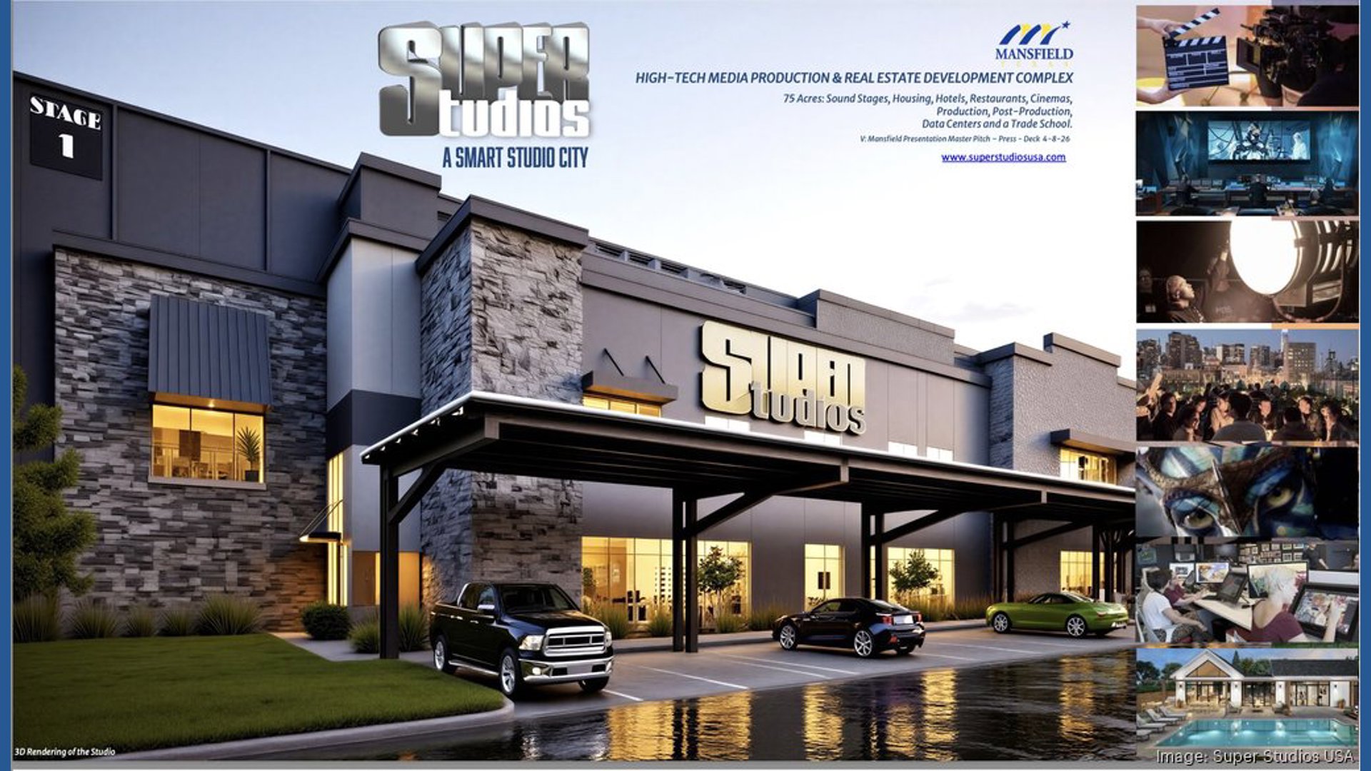 Super Studios plans to start $750 million film studio campus this year ...