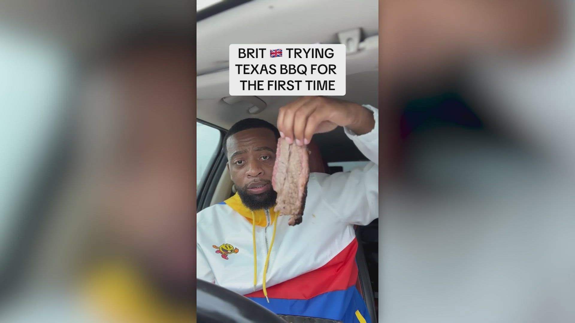 A British man has gone viral on TikTok after trying American food staples for the first time.