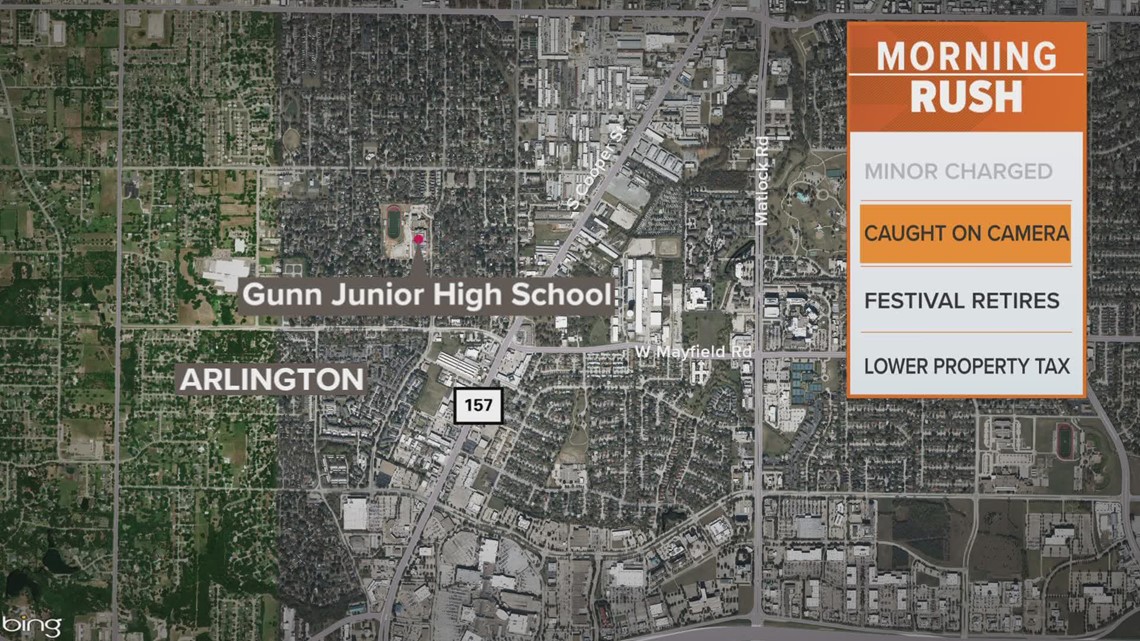 Arlington junior high student arrested for bringing gun to school
