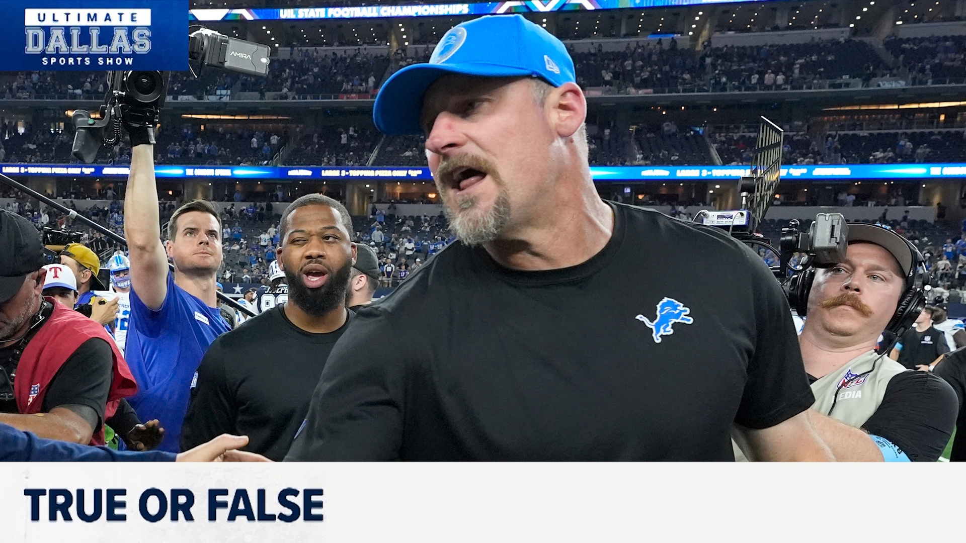 Was Dan Campbell voted "Mr. Glen Rose"? Was he a baseball star in high school? Find out in a special edition of True or False on the Ultimate Dallas Sports Show!