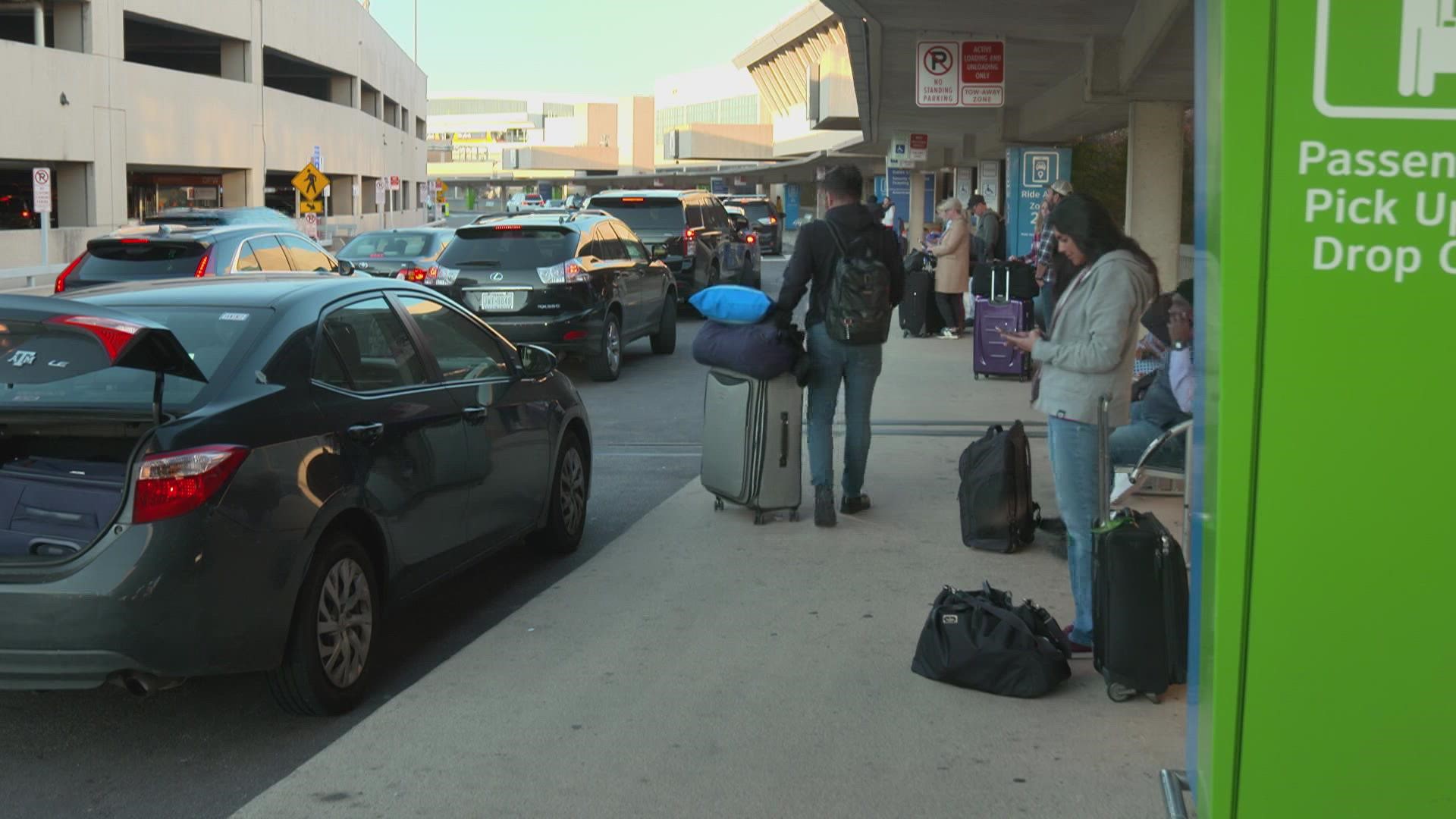 AAA predicts at least 4.5 million people are flying across the country this Thanksgiving holiday.