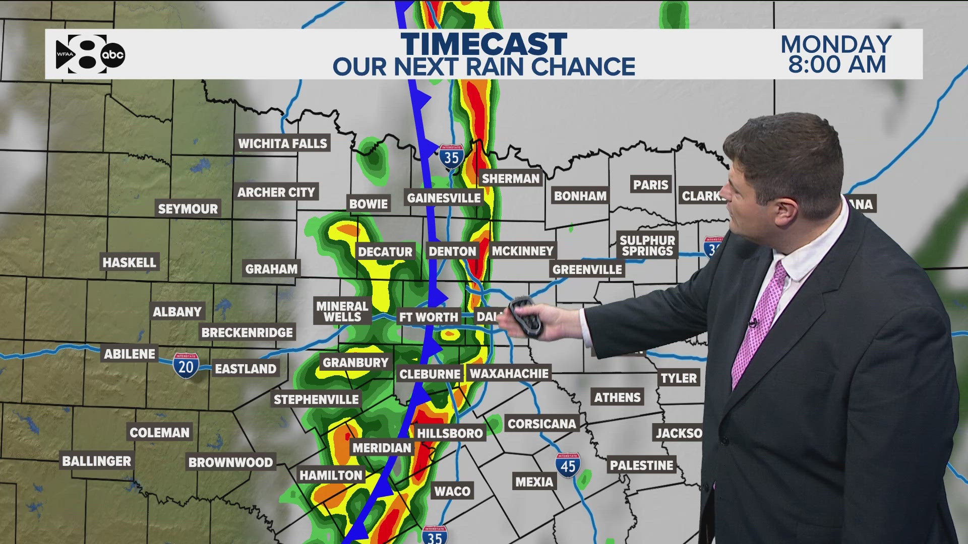 Here is what to expect weather-wise in the North Texas area on November 15, 2024.