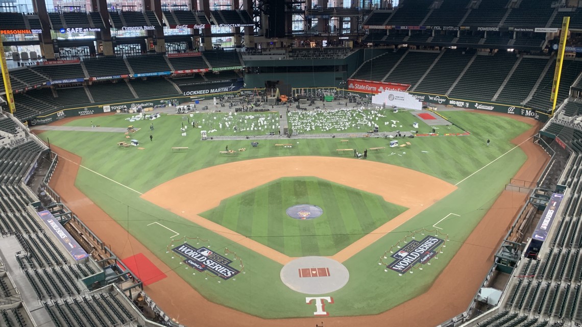 PHOTOS World Series trophy tour at Globe Life Field