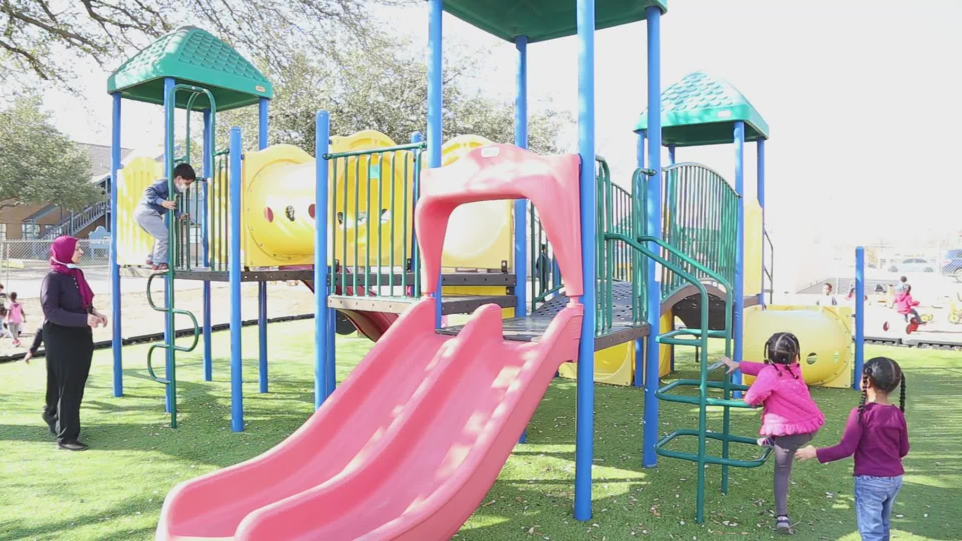 Mid-Cities Child Development Center, which serves refugee families, reopened after a year-long closure due to damage from the February 2021 winter storm.