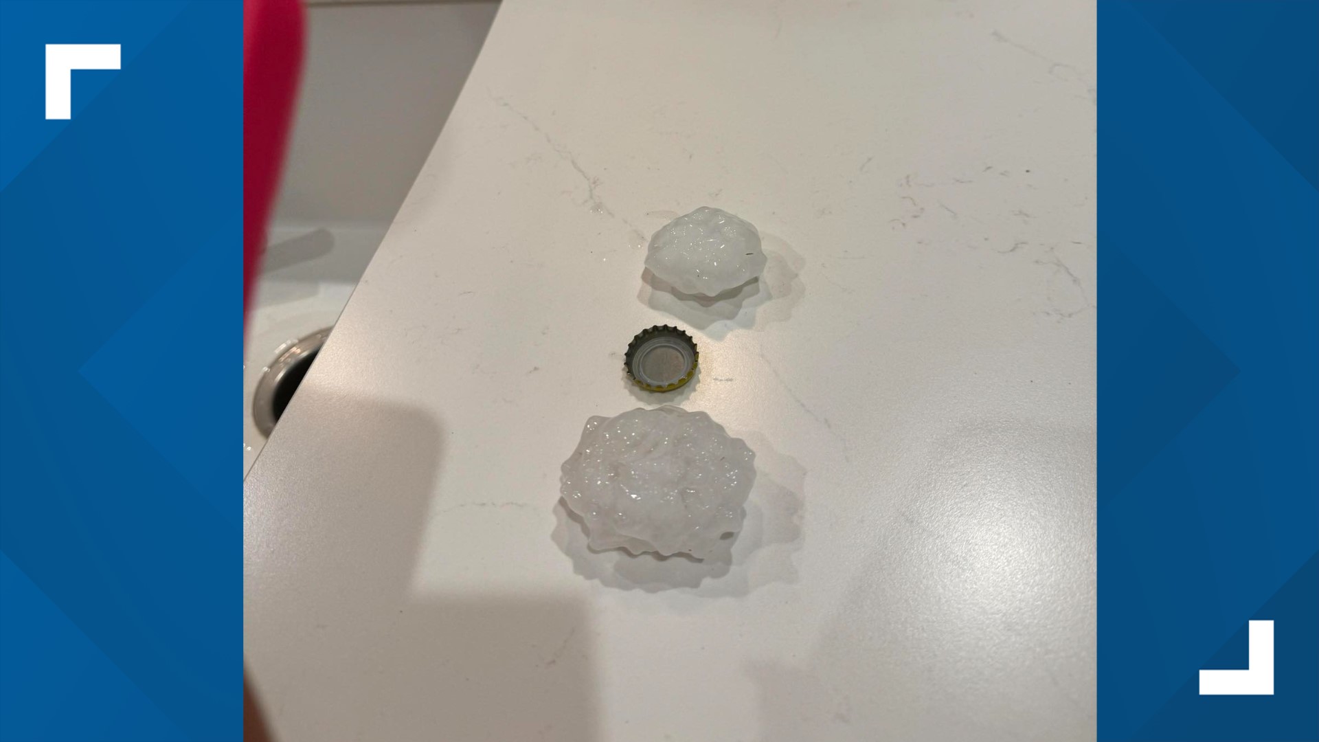 Golf ball-size hail and high winds hit North Texas Monday night | wfaa.com