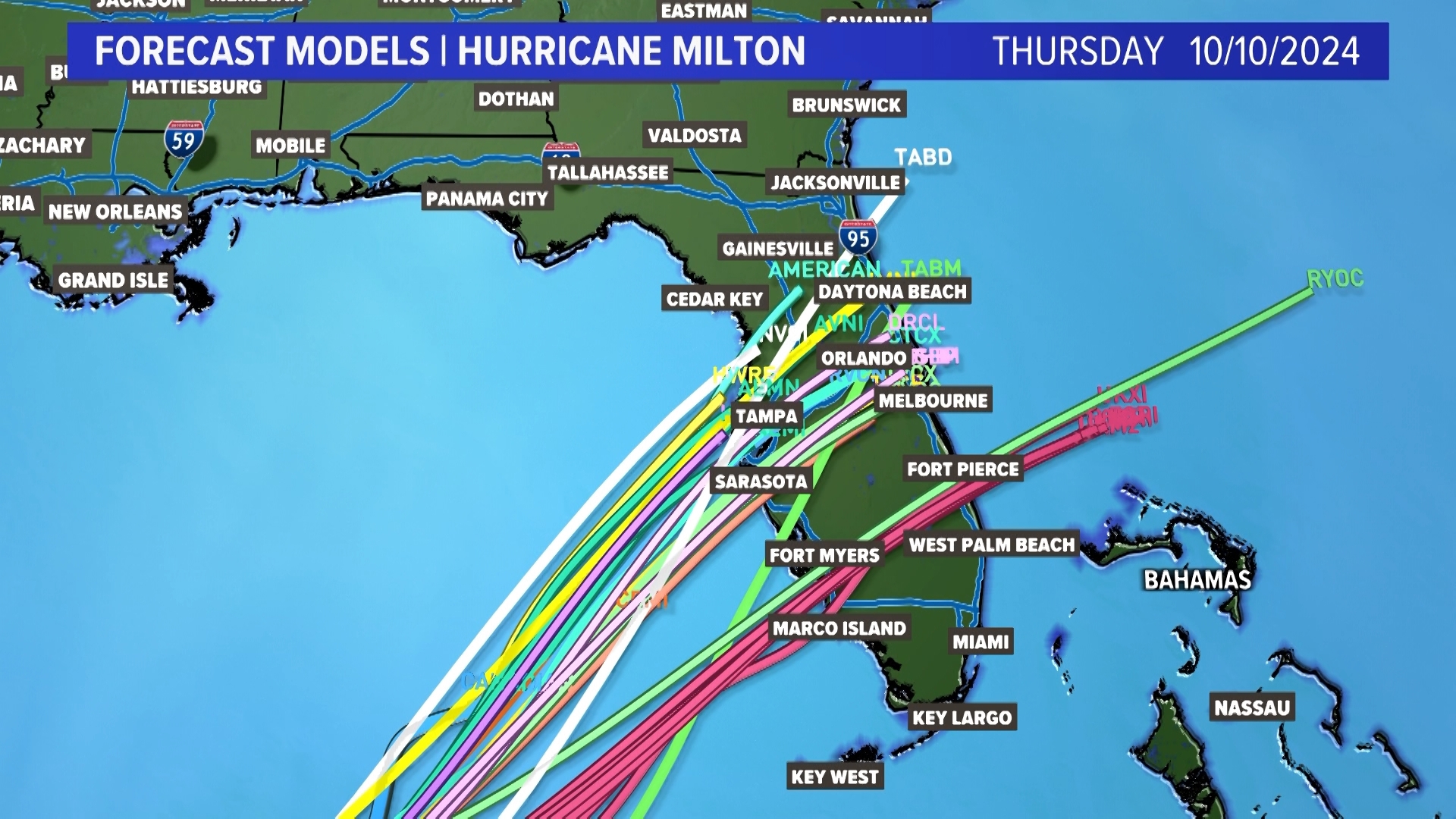 Hurricane Milton is strengthening in the Gulf of Mexico, reaching Category 4 status Monday. Here's the latest radar.