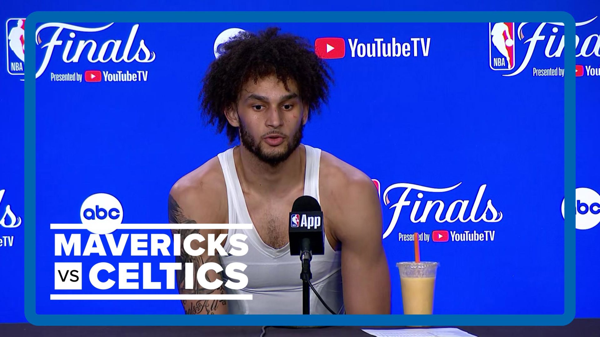 Dereck Lively II takes questions on the Dallas Mavericks' dominant win over the Boston Celtics in Game 4 of the 2024 NBA Finals to avoid a sweep.