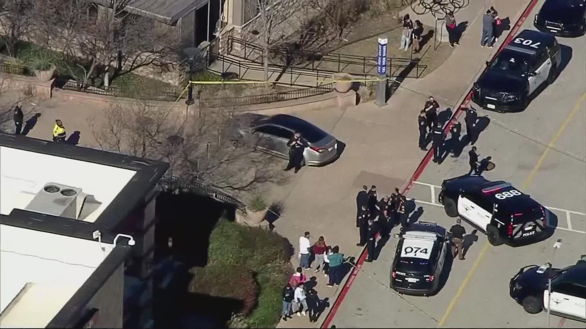 Hulen Mall evacuated after disturbance involving large group of