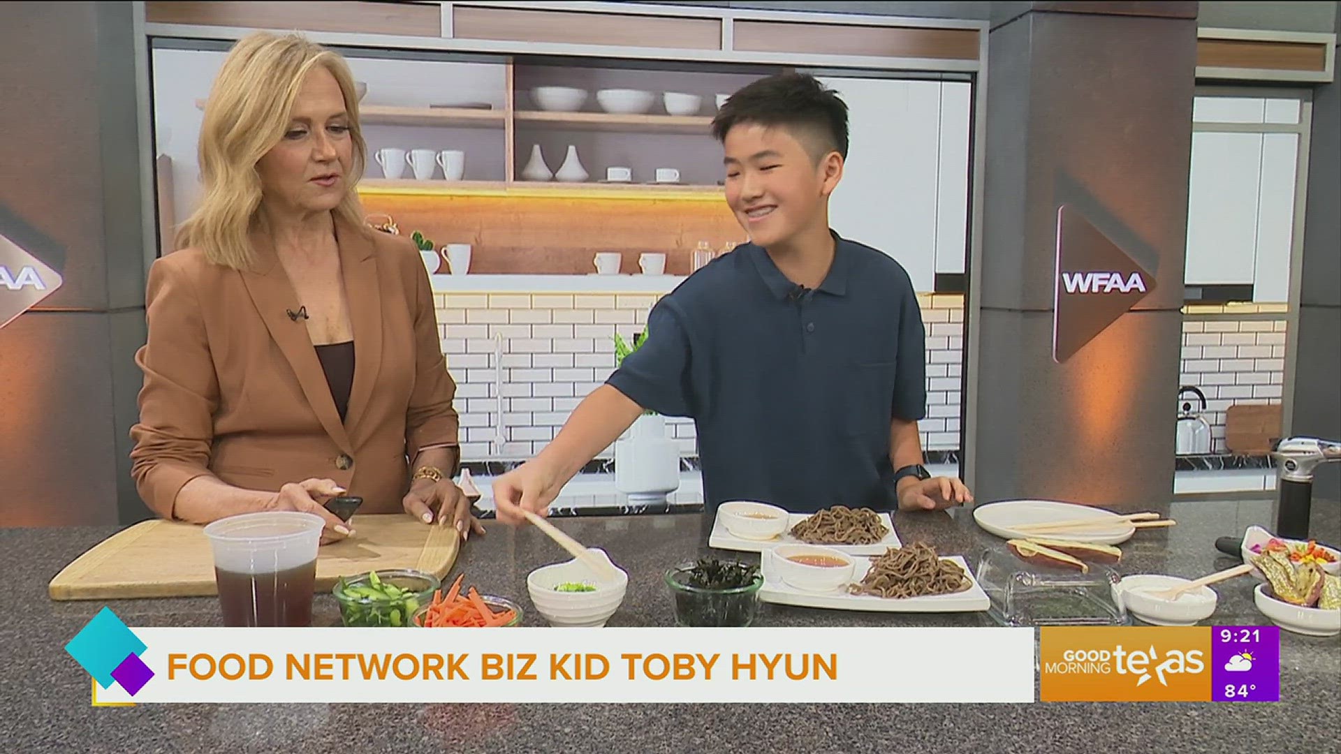 Season 11 Kid's Baking Championship competitor Toby Hyun shows us how to make tasty treats inspired by his Japan trip. Go to redbuncooking.com for more information.