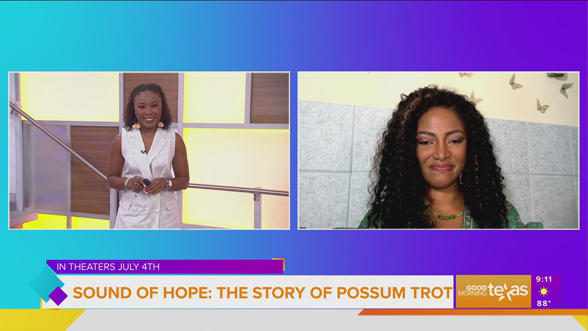 Actress and Filmmaker Jillian Reeves shares her role in the movie "Sounds of Hope: The Story of Possum Trot" which tells a story that takes place in East Texas.