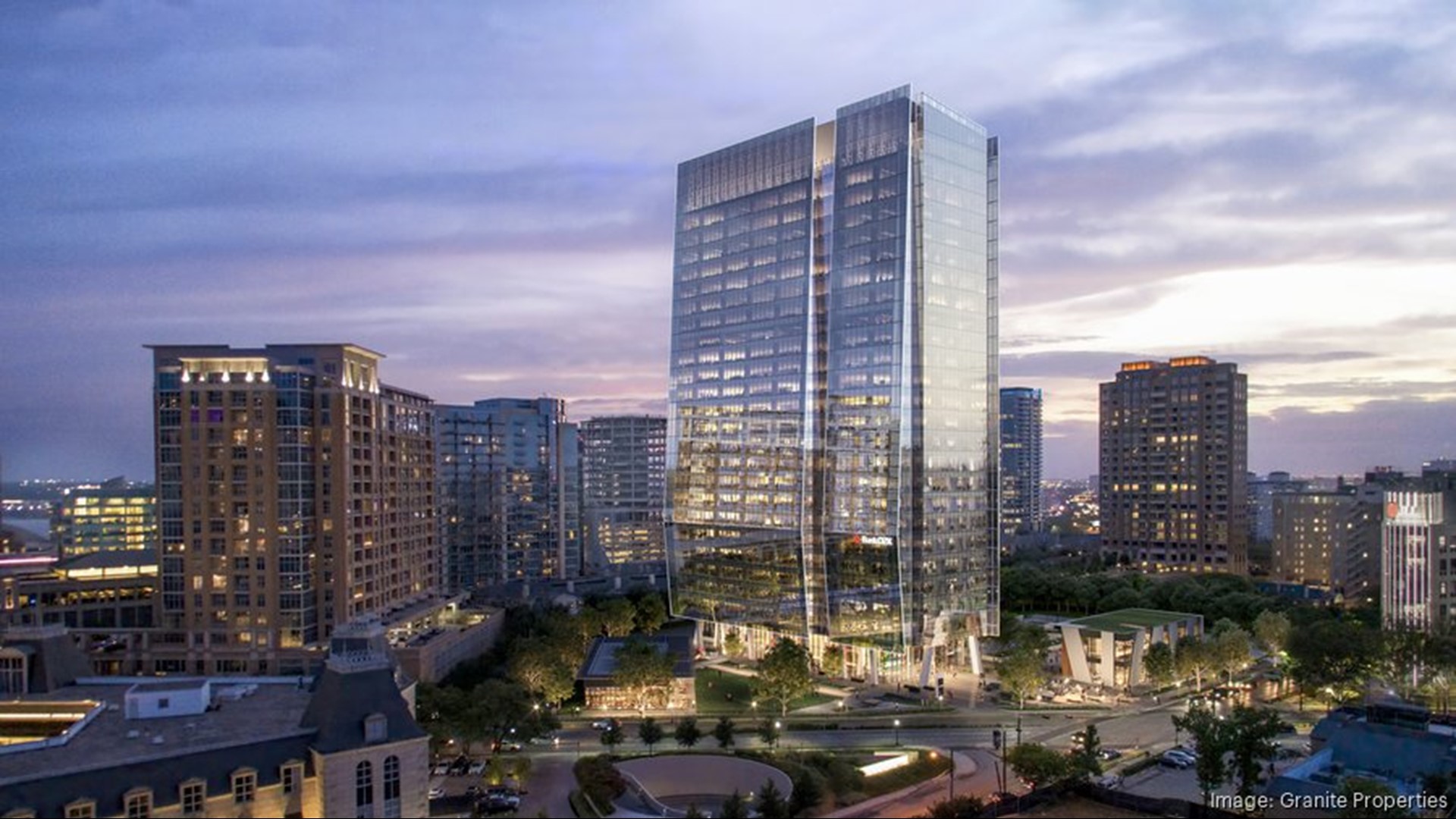 Dallas, Texas Uptown development Deloitte offices moving there