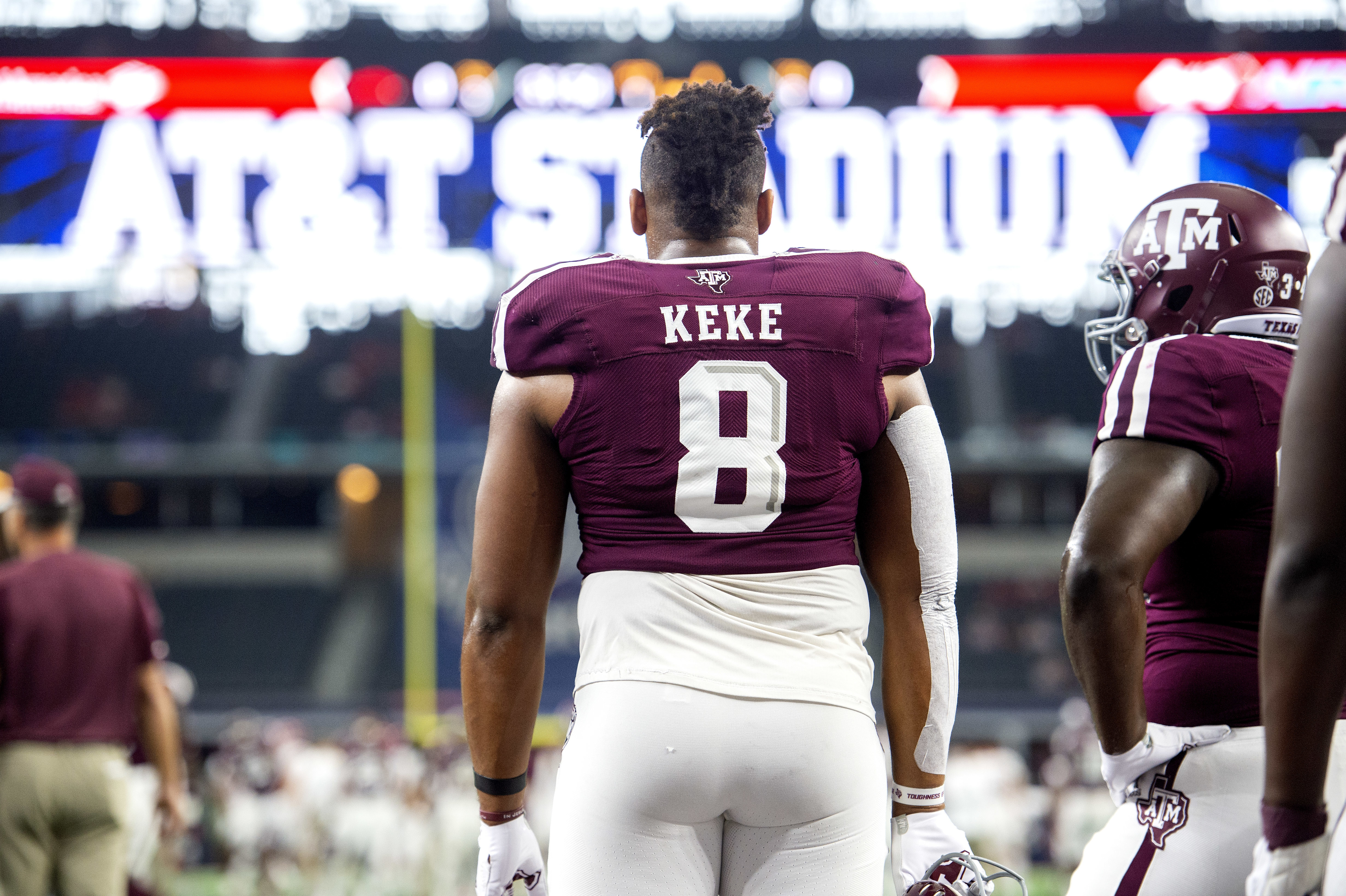 Cowboys maintain interest in Texas A&M DL Kingsley Keke | wfaa.com