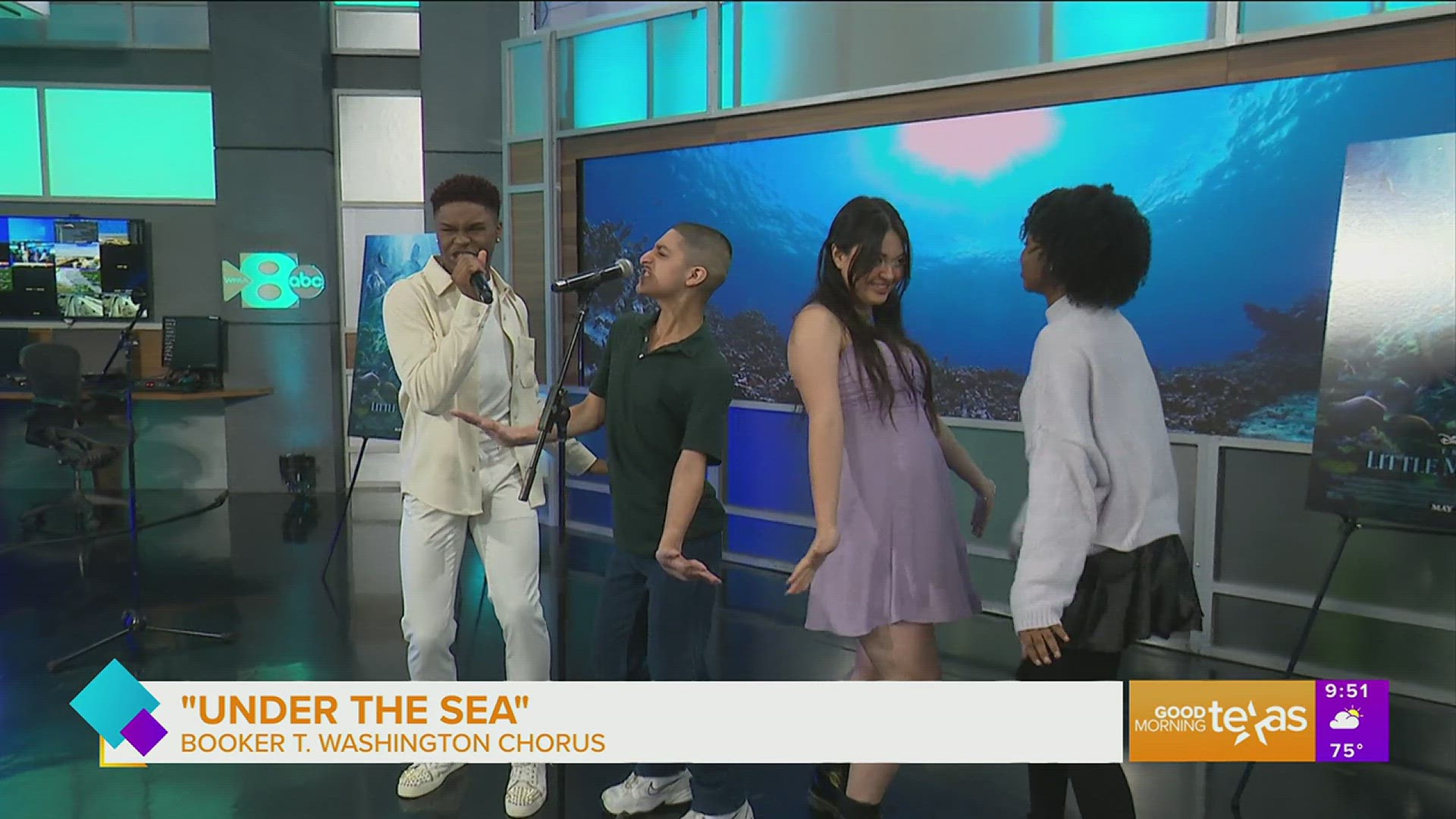 The Little Mermaid live action is officially in theaters – students from Booker T. Washington splashed into studio to help us celebrate.