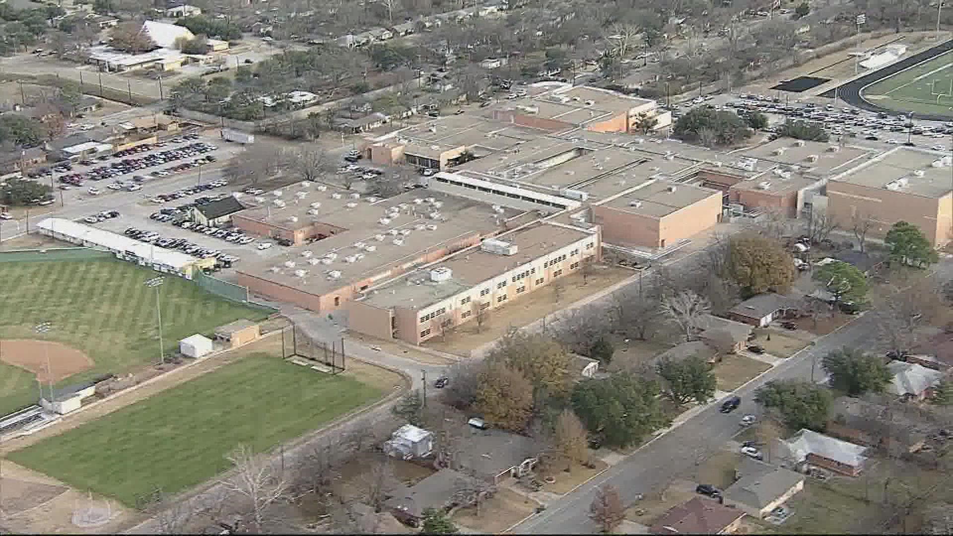 Denton Police tweeted that they are investigating some "unsubstantiated threats" to a couple of area high schools.