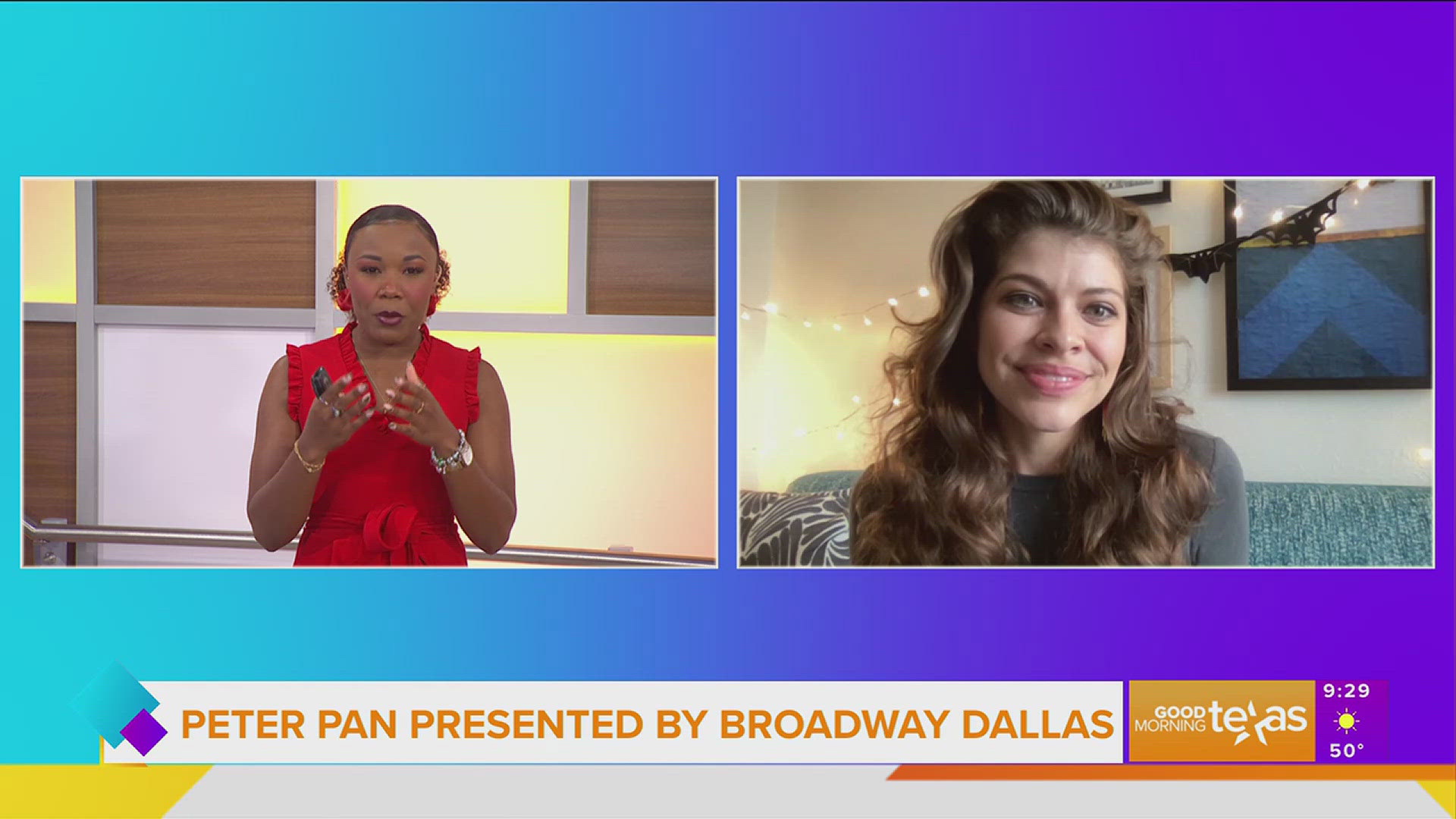 Texas native Bailey Frankenburg, who plays Tiger Lily, gives us an exclusive preview of Peter Pan presented by Broadway Dallas.