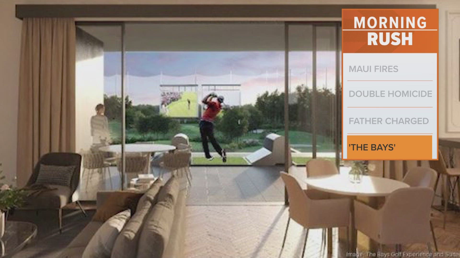 The Bays Golf Experience and Suites is set to debut in Spring 2025, according to the Dallas Business Journal.