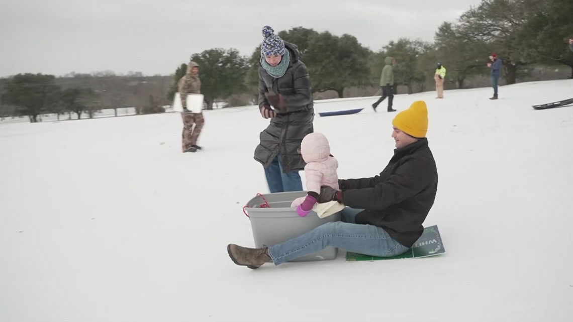 Where are the best spots for sledding in DFW?