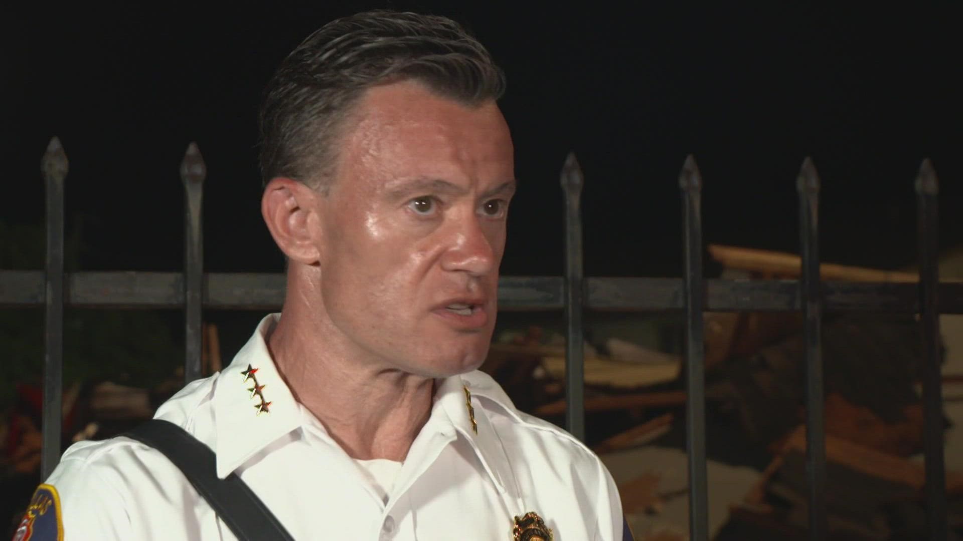Dallas Fire-Rescue Assistant Chief Ball said the department believes it was an isolated incident, but the investigation is ongoing.