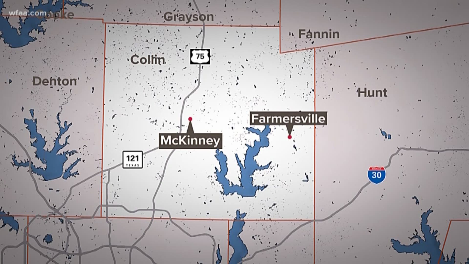 The fire happened overnight Monday in Farmersville.