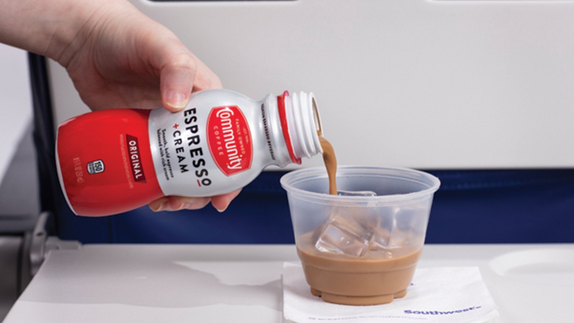 You can now get iced coffee on Southwest flights