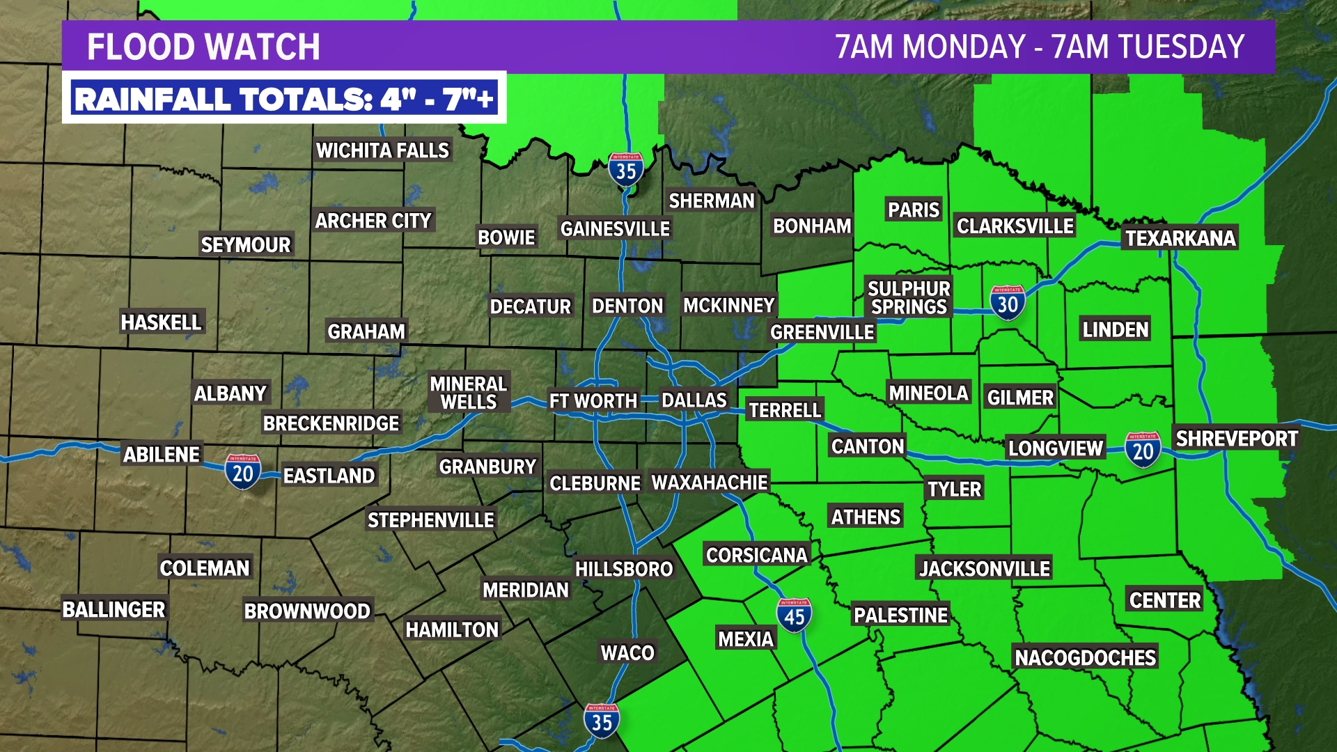 DFW Weather: Rain chances and a break from high heat on the way | wfaa.com
