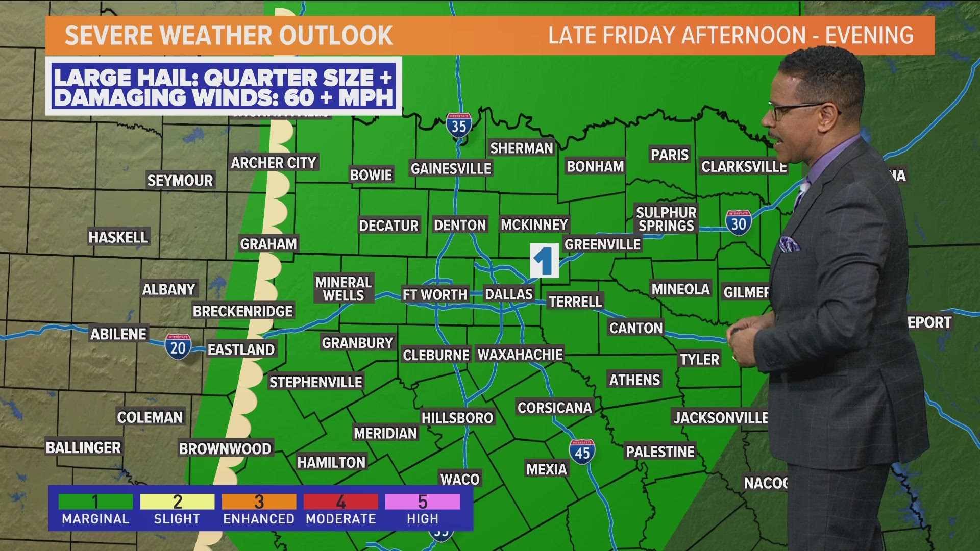 Here's a Thursday morning update to the weather forecast ahead of the weekend.