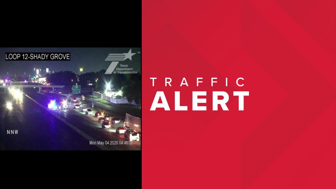Traffic Alert: All northbound lanes of Loop 12 at Irving Boulevard shut down due to multi-vehicle crash According to Irving police, officers responded to a multi-vehicle crash on Loop 12 near South Highway 356 Sunday just after 11 p.m.