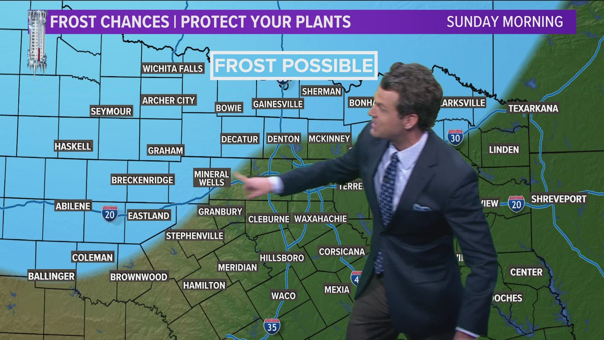 WFAA's Kyle Roberts has the latest weekend weather forecast.