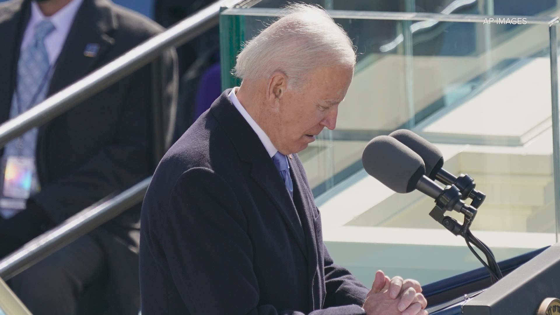 In his inaugural address, President Biden said America cannot fail if it acts together.