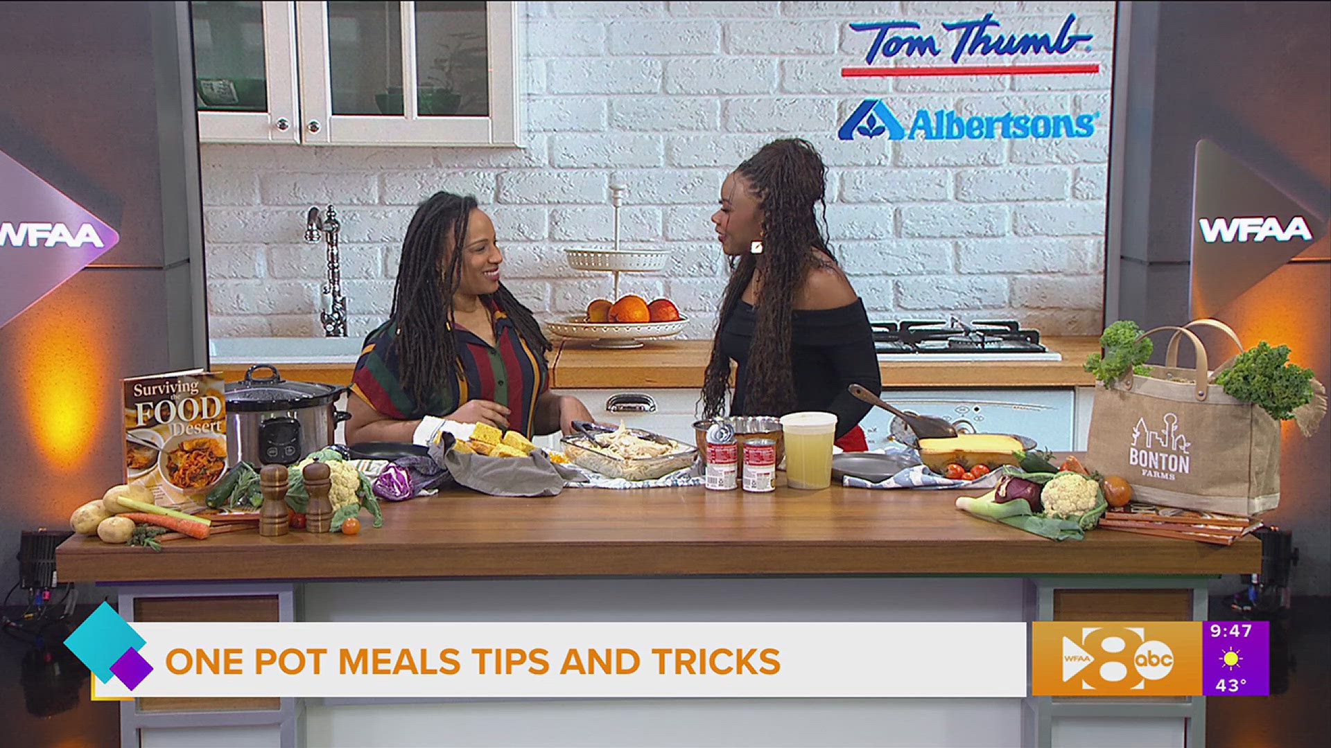 Author and chef Amber Williams of Le Rouge Cuisine shares how to save time and stretch your food dollar with one pot meals.