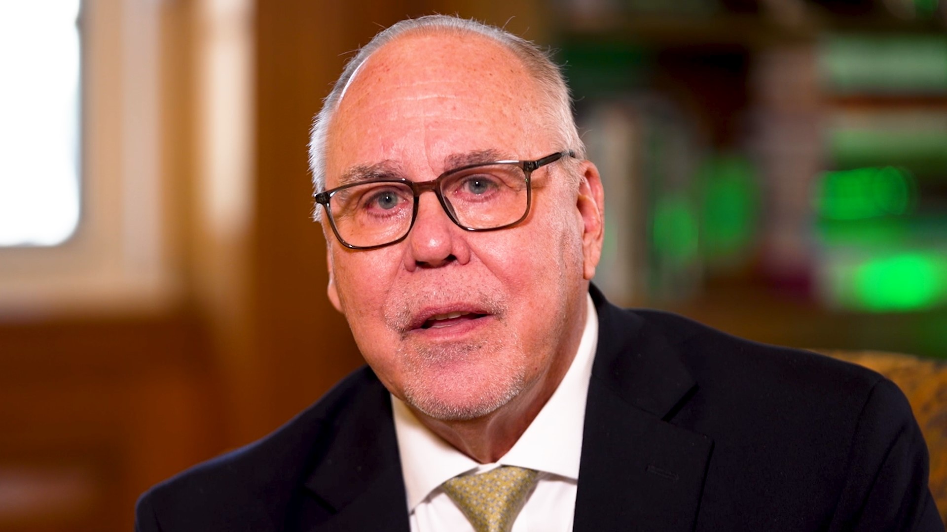 Retiring UNT President Neal Smatresk sat down with WFAA for a full, emotional interview looking back at his decade-long tenure with the university.