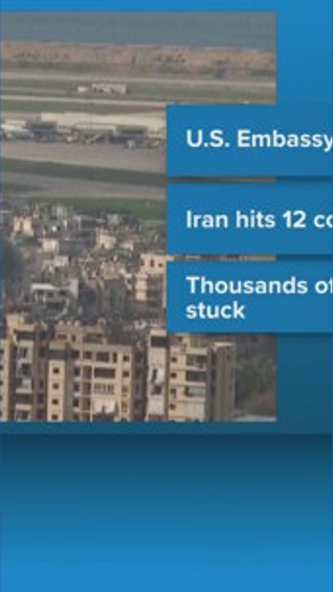U.S. closes another embassy as war with Iran rages on | wfaa.com