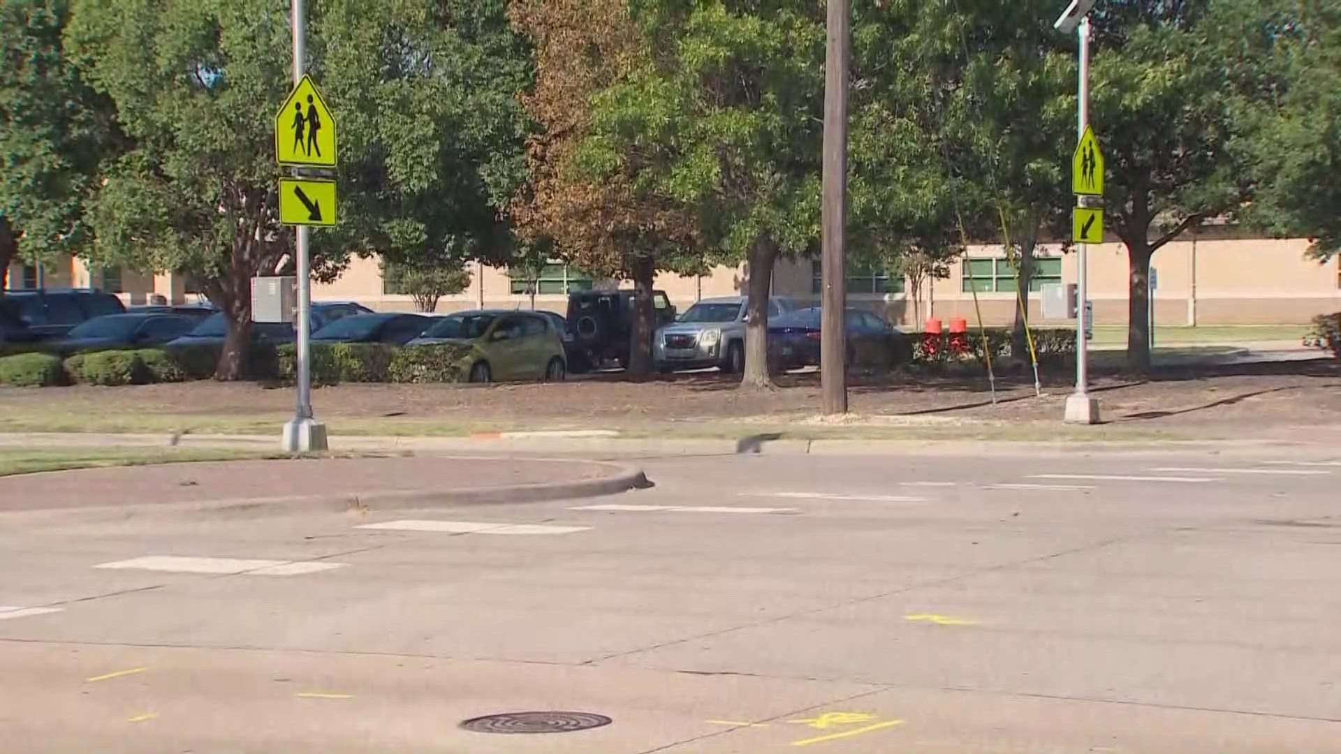 The crash happened around 5:30 a.m. on Wed., Aug 9, outside of Roach Middle School, which is located near the McKinney-Frisco line.