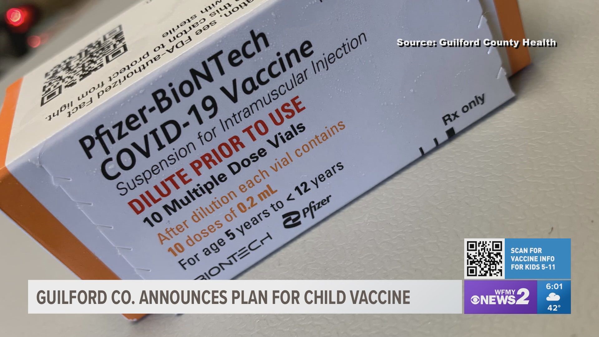 With the Pfizer vaccine approved for children 5 to 11 years old, the Guilford County health department is updating its plan to get children vaccinated.