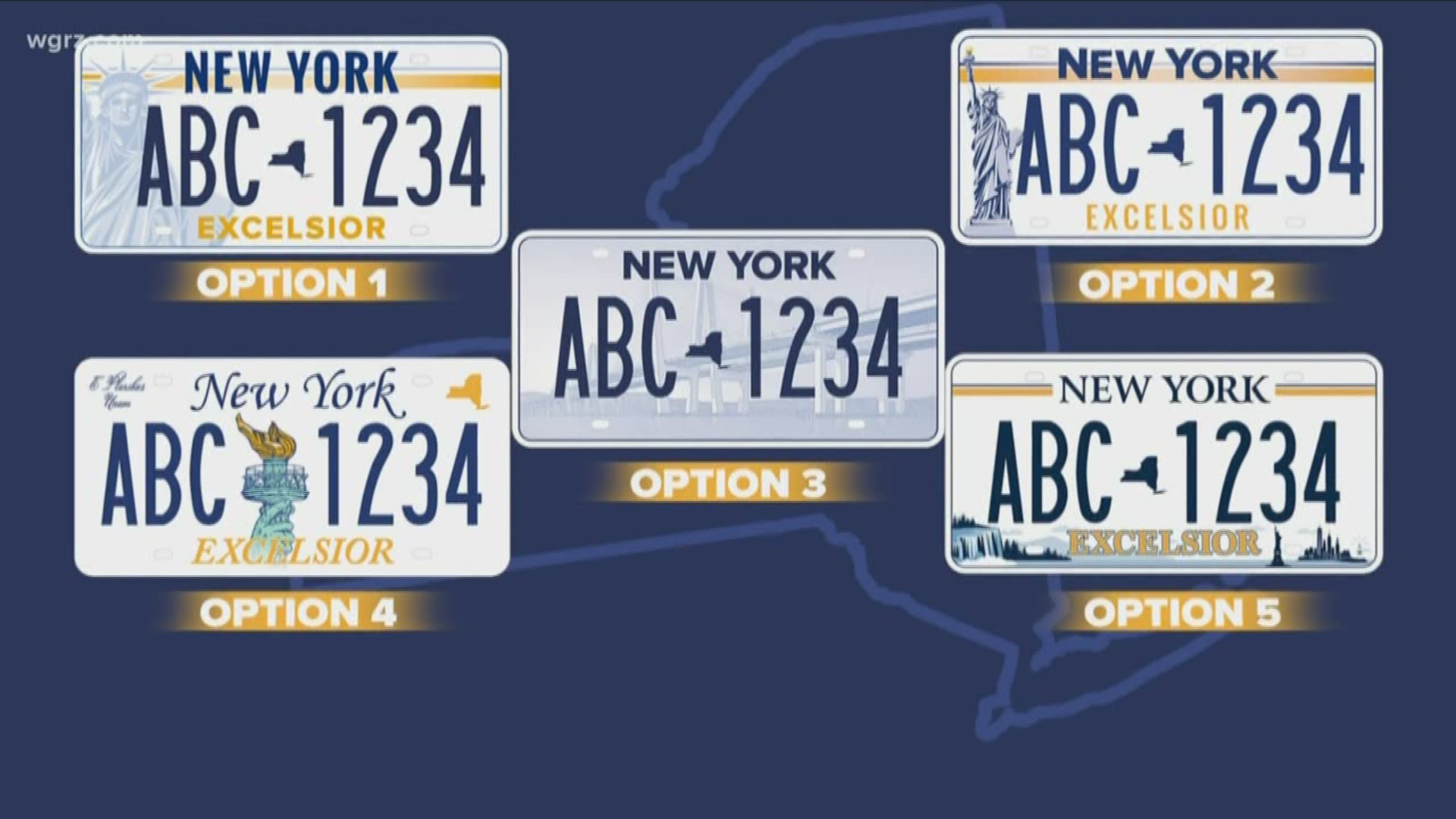 New York State To Use New Vendor To Produce Materials For License Plates Wfaa Com