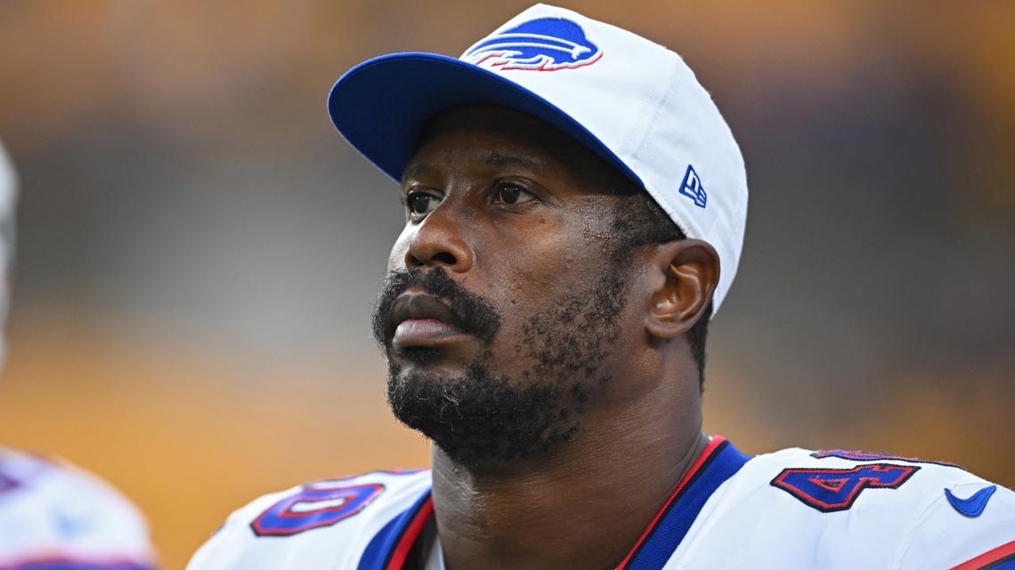 Von Miller suspension Buffalo Bills linebacker