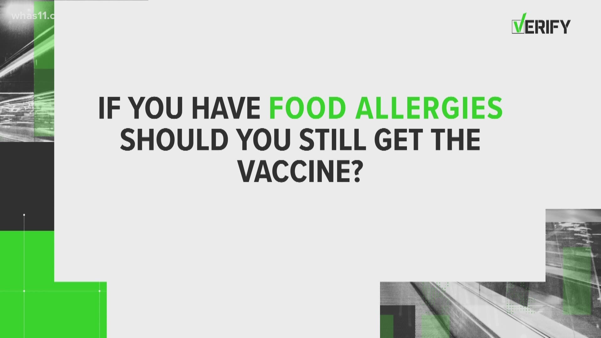 Some Americans may need to avoid the COVID-19 vaccine for allergies to pharmaceuticals, those with food allergies have the green light to get the shot.