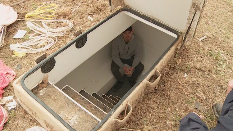 How a prefab storm shelter saved a Kentucky family's life