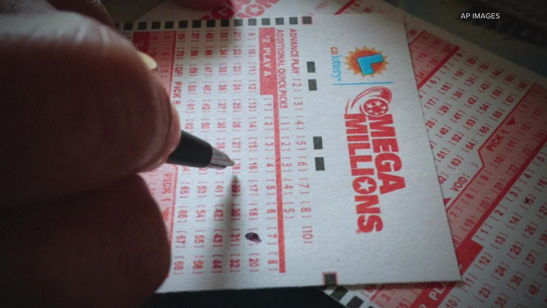 Friday's drawing will be the fifth highest in Mega Millions history. The highest ever was more than $1.5 billion in 2018.