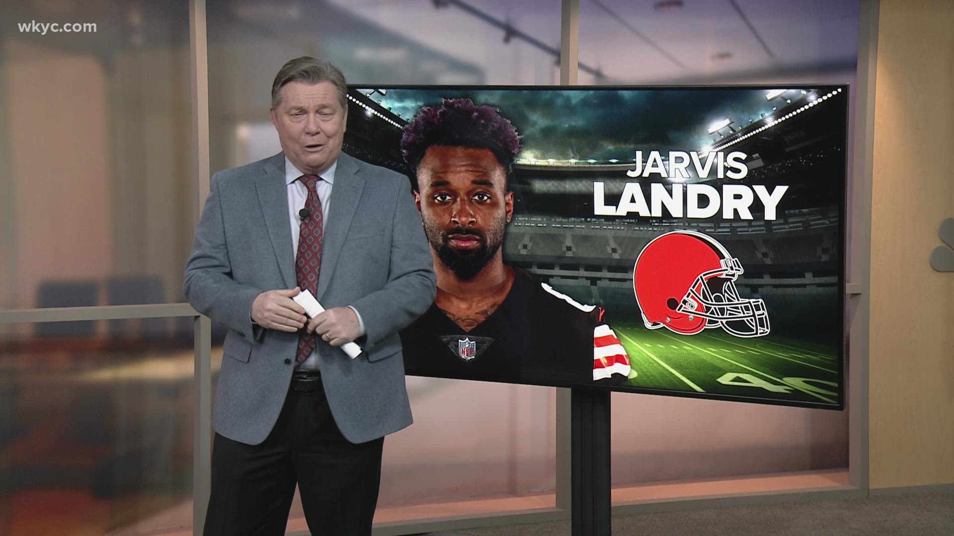 Landry was released by the Browns on Monday. Jim Donovan and Jay Crawford have more on the cost-cutting move.